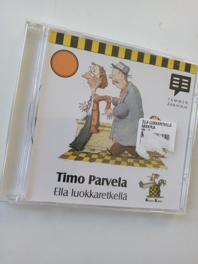 CD Timo Parvela: Ella luokkaretkellä - äänikirja (Sis.pk:t)