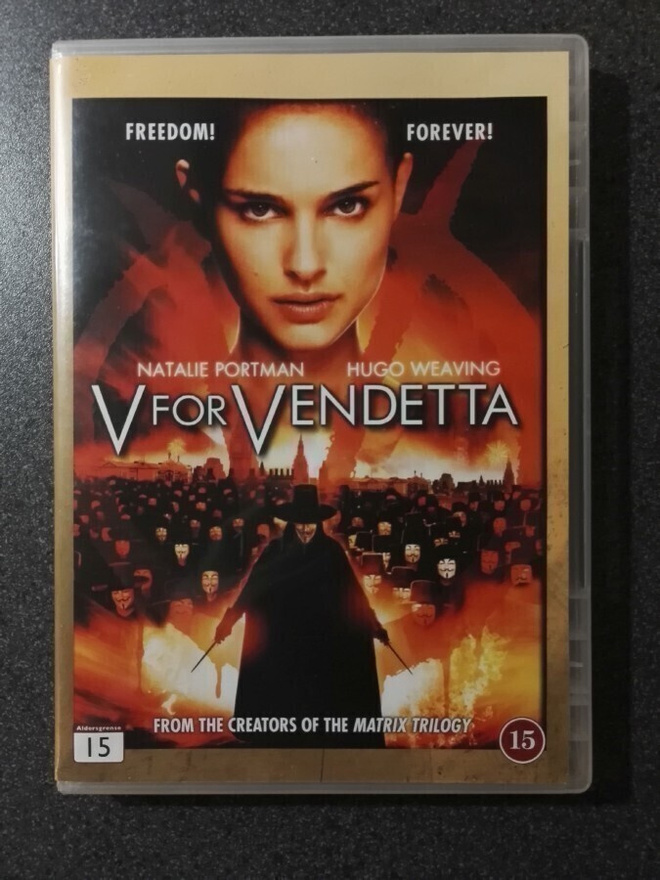 DVD) V niin kuin verikosto / V for Vendetta _x35t