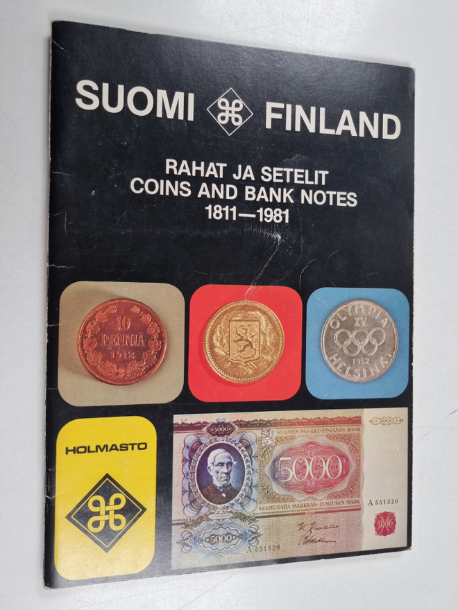 Suomi : Rahat ja setelit 1811-1989 : Coins and bank notes...