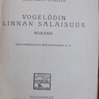 Rudolph Stratz: Vogelödin linnan salaisuus, Otava 1924. 317s - pikkukuva 4