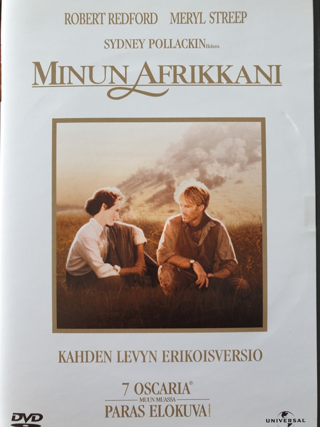 Minun Afrikkani DVD (Robert Redford&Meryl Streep)
