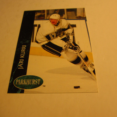 parkhurst lätkäkortti kings -93 jari kurri