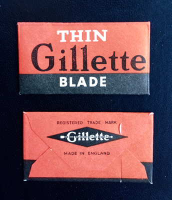 Partakoneenterä Thin Gillette