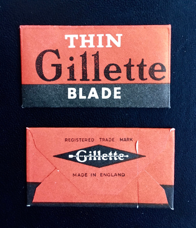 Partakoneenterä Thin Gillette