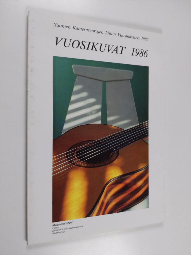 Vuosikuvat 1986 : Suomen kameraseurojen liiton vuosinäytt...