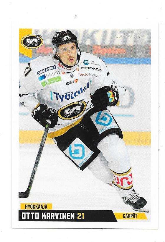 2019-20 Cardset #92 Otto Karvinen Kärpät