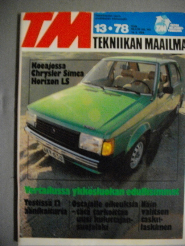 Tekniikan Maailma Nro 13/1978 (20.3)