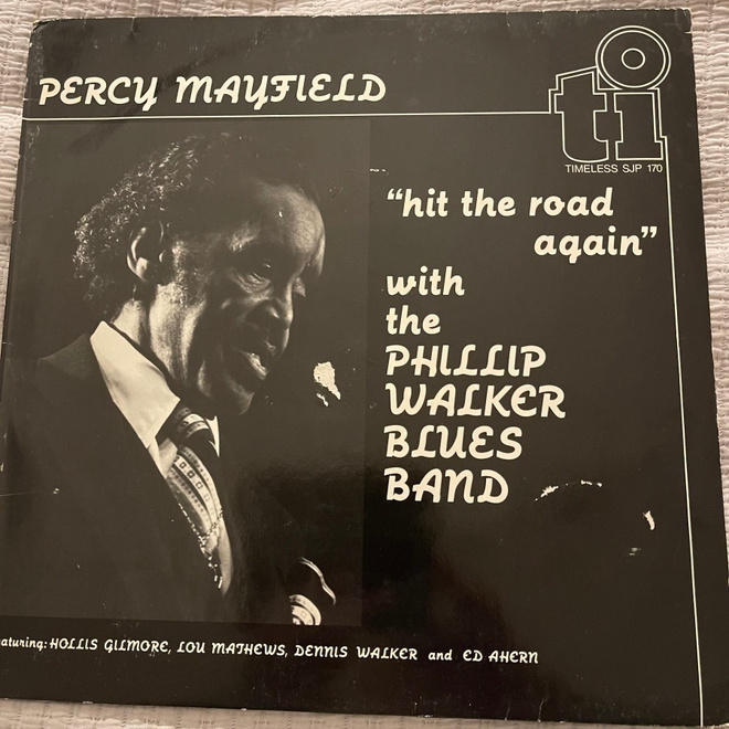 PERCY MAYFIELD with PHILIP WALKER BLUES BAND * HOL 1983