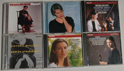 6 CD:tä Viktoria Mullova