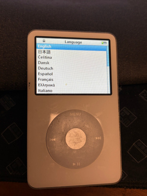 IPOD (with Video) 80 Gb (5. sukupolvi)