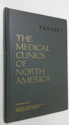Medical Evaluation of the Preoperative Patient - The Medi...