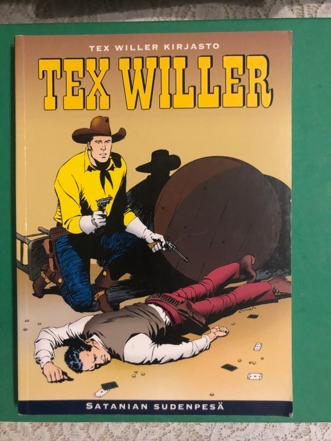 Tex Willer Kirjasto #3: Satanian sudenpesä. 2011.