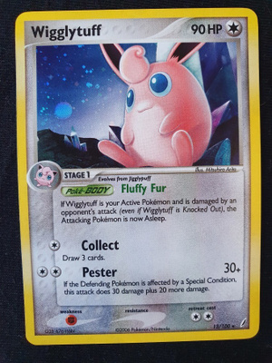 Pokemon Wigglytuff # 13 Holo