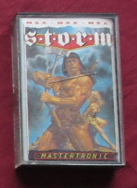 MSX: Storm (Mastertronic) -PELKKÄ kotelo
