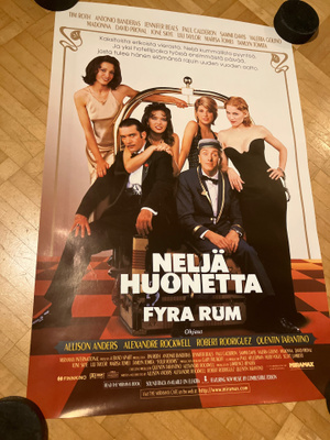 Elokuvajuliste - Neljä Huonetta (40x60)