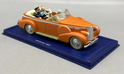 Tintin auto Tibet