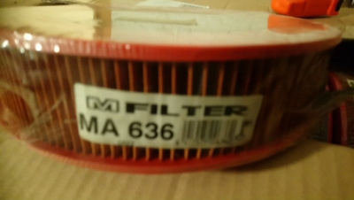 Ilmansuodatin MA636 M-Filter Daihatsu, Mitsubishi, Toyota