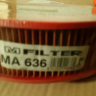 Ilmansuodatin MA636 M-Filter Daihatsu, Mitsubishi, Toyota - pikkukuva 1