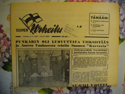 Suomen Urheilulehti Nro 47/1959 (30.9)