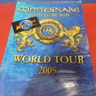 WHITESNAKE WORLD TOUR 2008 KIERTUEKIRJA - pikkukuva 1