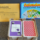 Calendero vuodenaikojen  vintage muistipeli/ korttipeli - pikkukuva 2
