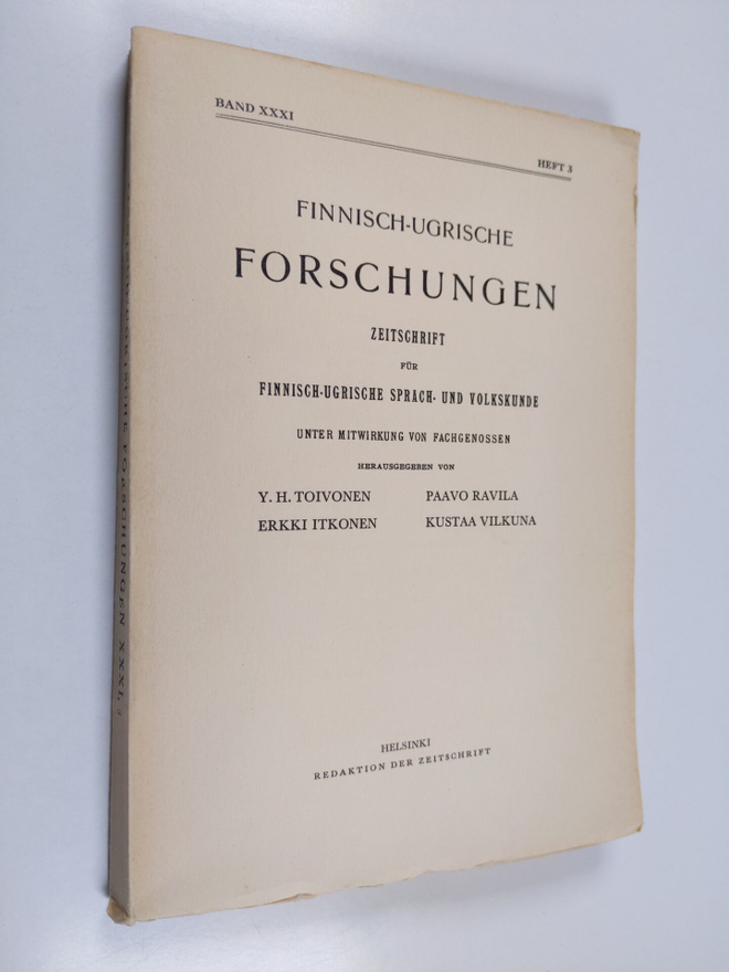 Finnisch-ugrische Forschungen XXXI, 3