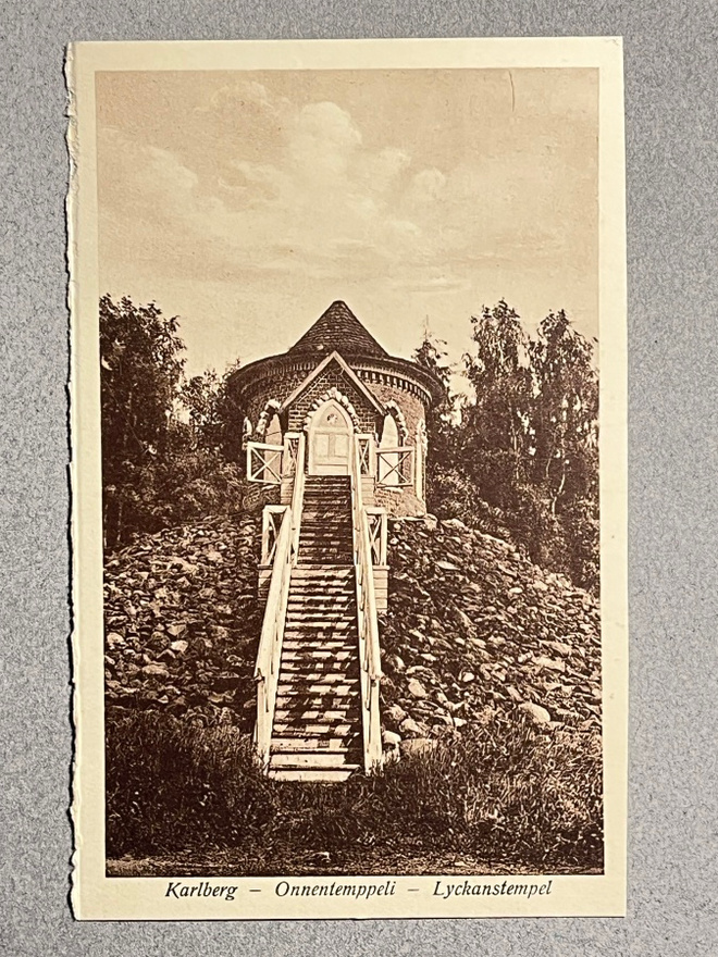 Hämeenlinna, Karlbergin kartano, Onnen Temppeli