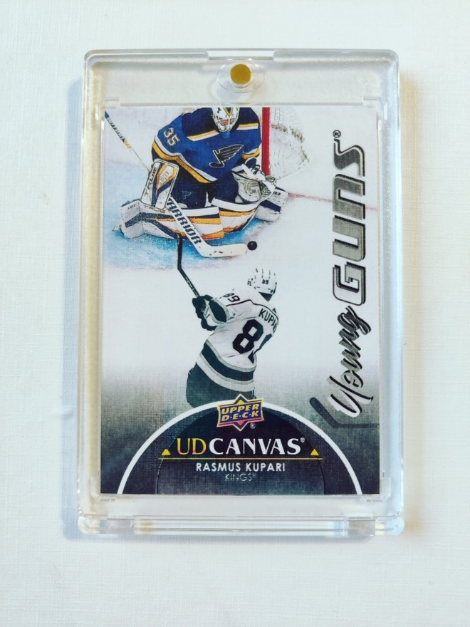 21-22 UD Young Guns Black Canvas - Rasmus Kupari