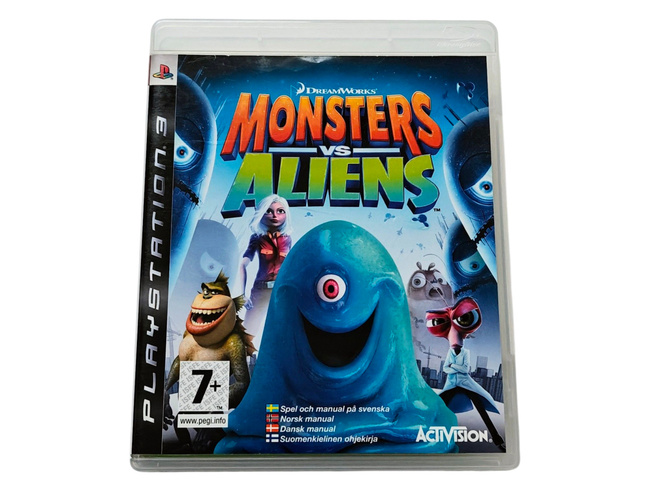 PS3 - Monsters vs. Aliens (CIB)