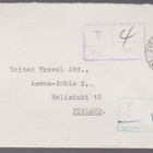 T-LUNASTUS KUORI 1972 ENGLANNISTA SUOMEEN LUNASTUSMERKINNÖIN - pikkukuva 1