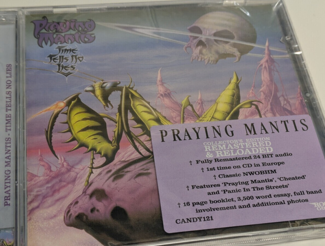 Praying Mantis - Time Tells No Lies (CD+5) UUSI!! Remastered