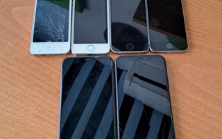 6 kpl iPhoneja varaosiksi