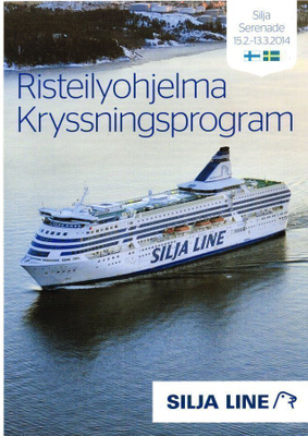 M/S SILJA SERENADE RISTEILYOHJELMA 2014