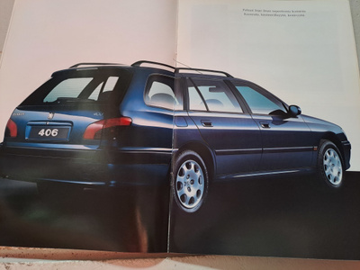Peugeot 406 Grand Wagon -esite, 1997