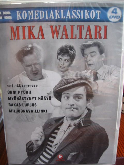 KOMEDIAKLASSIKOT MIKA WALTARI 4 DVD