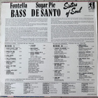 [LP] FONTELLA BASS / SUGAR PIE DESANTO: SISTERS OF SOUL - pikkukuva 2