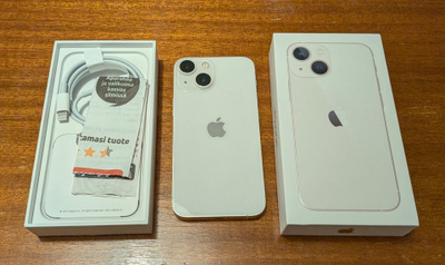 iPhone 13 Mini 256 GB valkoinen