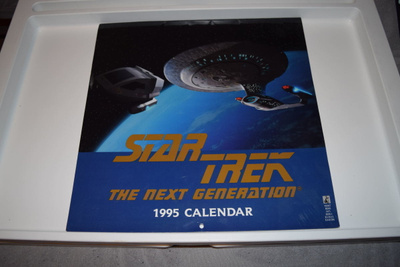 star trek the next generation 1995 calendar