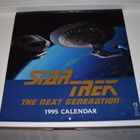 star trek the next generation 1995 calendar - pikkukuva 1