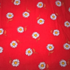 Retro - Essumekko - pun. / päivänkakkarakuvio - pikkukuva 3