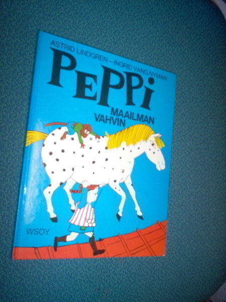 Astrid Lindgren: Peppi maailman vahvin (1.p.1971) Sis.pk:t