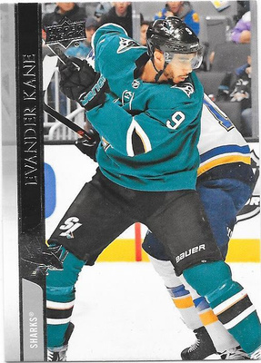 2020-21 Upper Deck #149 Evander Kane San Jose Sharks