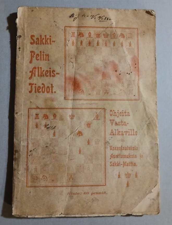 Sakkipelin alkeistiedot , 1901