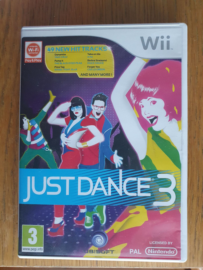 Myydään Wii Just Dance 3 peli