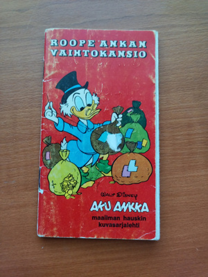 Roope Ankan vaihtokansio 1966