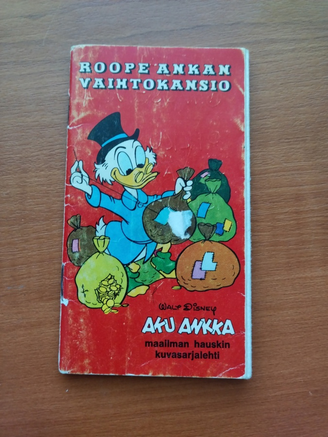 Roope Ankan vaihtokansio 1966