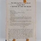 Herbert Bailey : A matter of life or death : the incredib... - pikkukuva 2