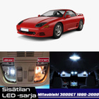 Mitsubishi 3000GT Sisätilan LED-sarja 10-osainen - pikkukuva 1
