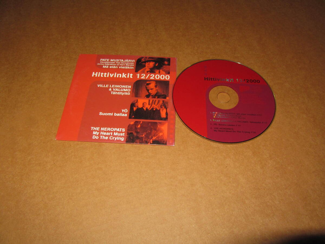 Hittivinkit 12/2000 CDEP Pate Mustajärvi+3 v.2000 UUSI