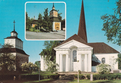 KIRKKOKORTTI - PIETARSAARI - PEDERSÖREN KIRKKO - 4